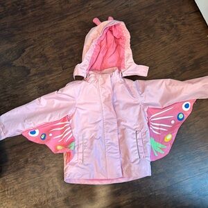 3T Butterfly Raincoat